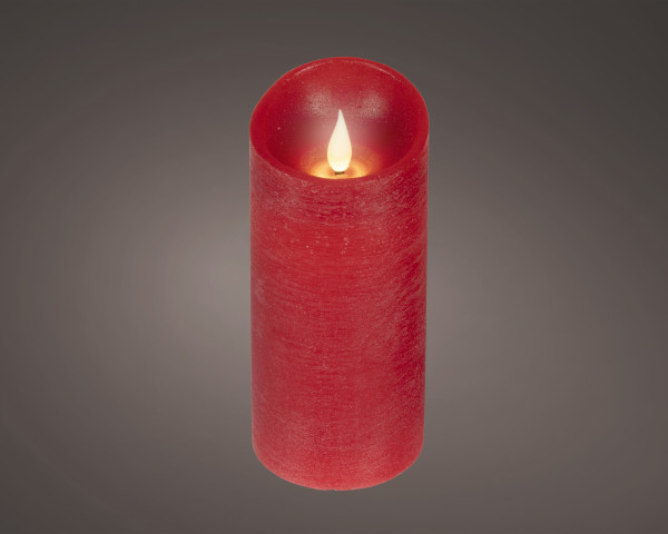 Kerze LED OSLO rot