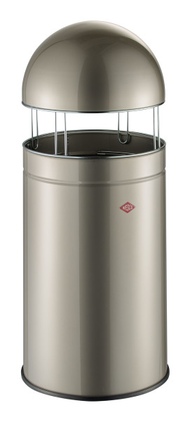 Abfalleimer BIG CAP neusilber