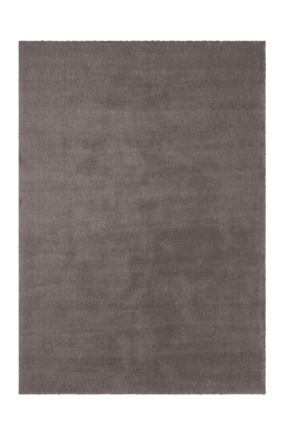 Teppich VELLUTO taupe in taupe aus Polyester