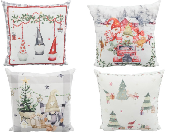 Kissen WICHTEL in mehrfarbig aus Polyester