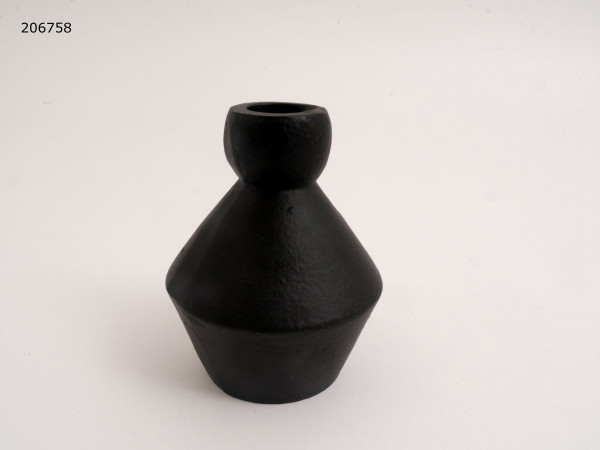 Kerzenhalter BLACK in schwarz aus Aluminium