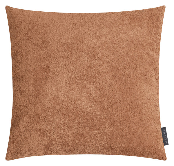 Kissen MONTE kupfer in kupferfarben aus Polyester