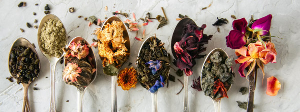 Glasbild TEA SPOONS in mehrfarbig aus Glas