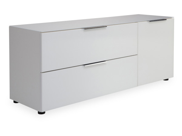 Lowboard SYRINA in weiß aus Dekor