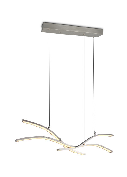 Pendelleuchte SPIDER in Nickel aus Metall