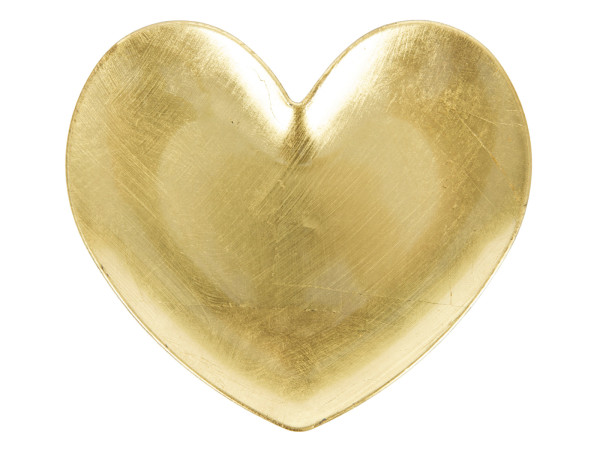 Tablett HEART gold