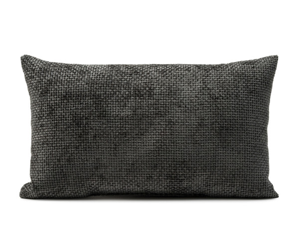 Kissen VERA anthrazit in anthrazit aus Polyester