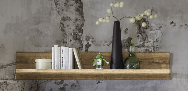 Wandboard ALANDA in braun aus Dekor