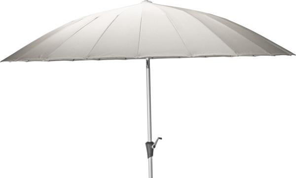 Sonnenschirm SEOUL taupe in taupe aus Aluminium