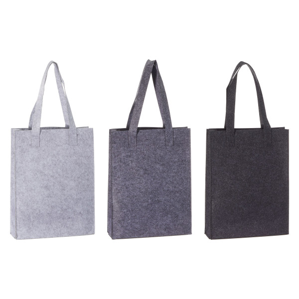 Tasche FILZ mit Henkel in mehrfarbig aus Filz
