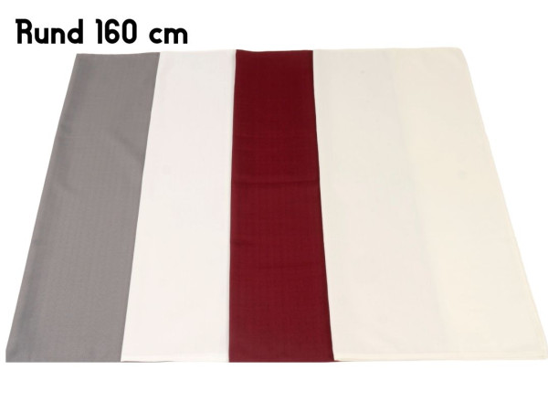 Tischdecke LEINENOPTIK in mehrfarbig aus Polyester