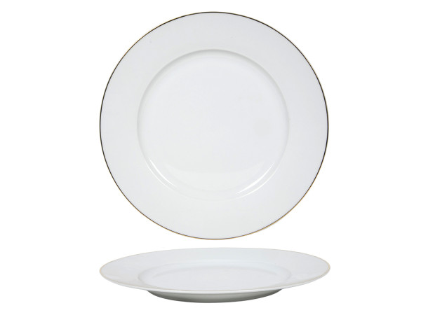 Speiseteller WHITE in blau aus Fichte massiv