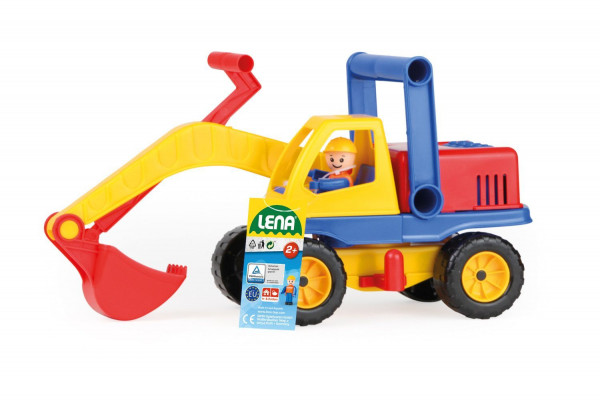 Bagger AKTIVE in bunt aus Kunststoff