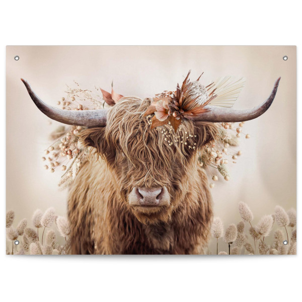 Outdoor Poster HIGHANDER in mehrfarbig aus PVC