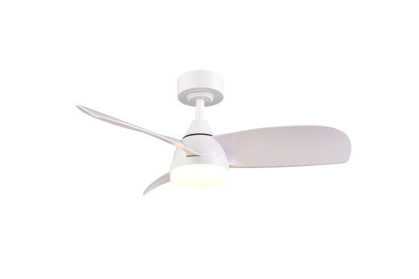 Ventilator HELSINKI in weiß aus Metall