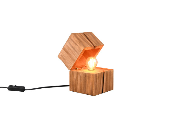 Tischleuchte TREASURE LED in natur aus Holz