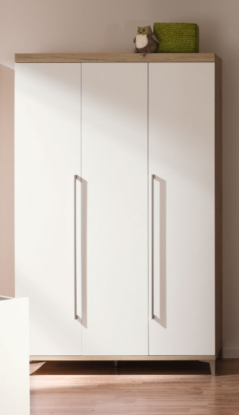 Kleiderschrank PAIDI REMO in weiß aus Dekor