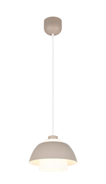 Pendelleuchte TILOS beige in beige aus Metall