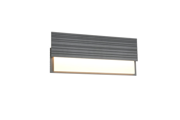 Wandleuchte MARIZA in anthrazit aus Aluminium