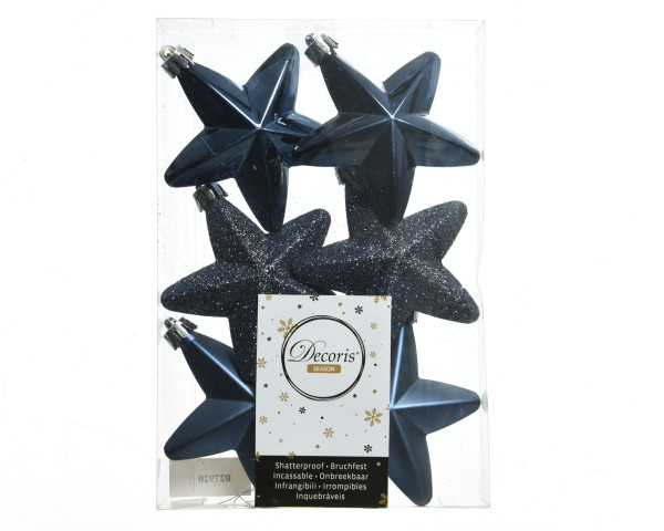 Hänger-Set STAR blau in blau aus Kunststoff
