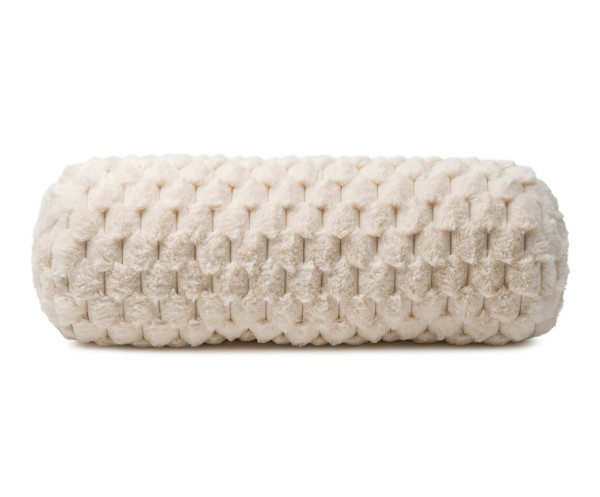 Kissenrolle CARMEN creme in creme aus Polyester
