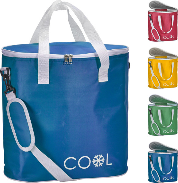 Kühltasche COOL in mehrfarbig aus Polyester