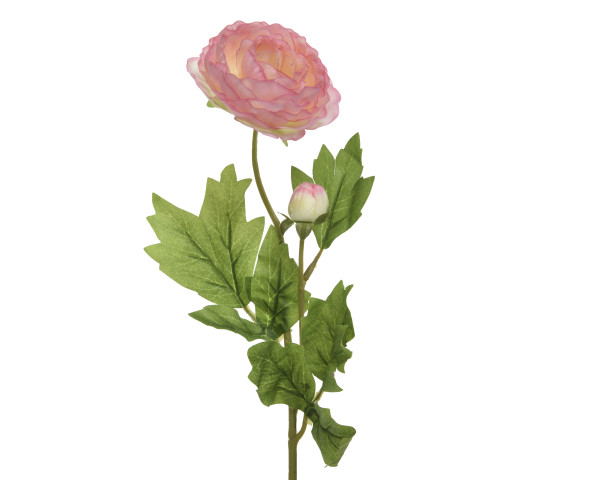 Kunstblume CAMELIA in rosa aus Polyester