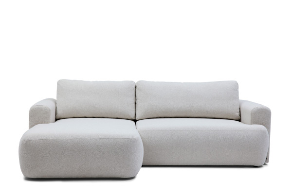 Polsterecke TOM TAILOR SOFT ECKE in Light Grey aus Stoff