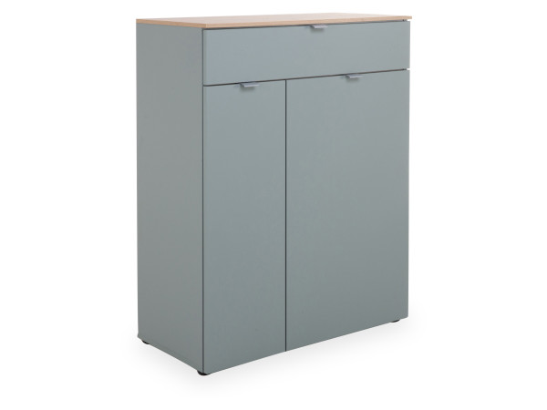 Schuhschrank BRINJA in grün aus Dekor