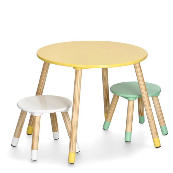 Kindersitzgarnitur COLOUR in mehrfarbig aus Materialmix