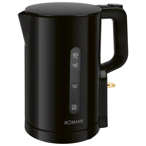 Wasserkocher BLACK in schwarz aus Kunststoff
