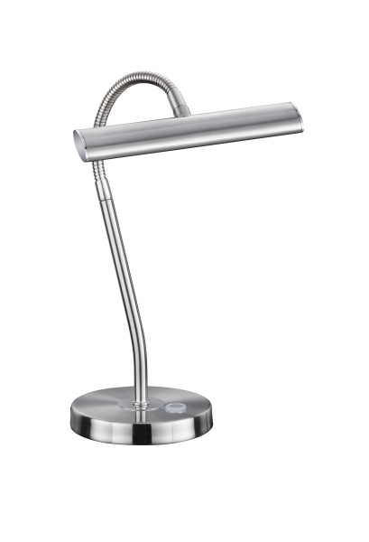 Tischleuchte CURTIS in Nickel aus Nickel