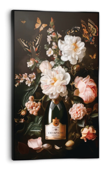 Bild FESTIVE FLOWERS in mehrfarbig aus Materialmix
