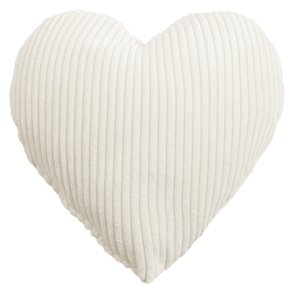 Kissen SHARA HERZl elfenbein