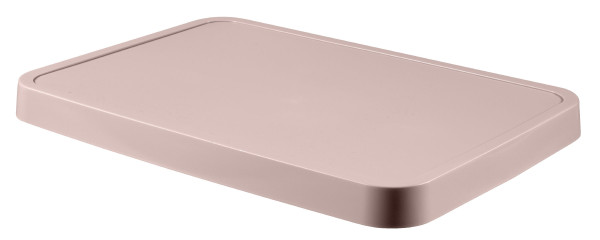 Deckel infinity RECYCLING in rosa aus Polypropylen