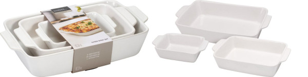 Auflaufformen-Set BIANCO