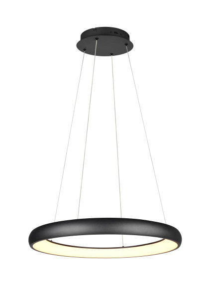 Pendelleuchte CARDONA in schwarz aus Metall
