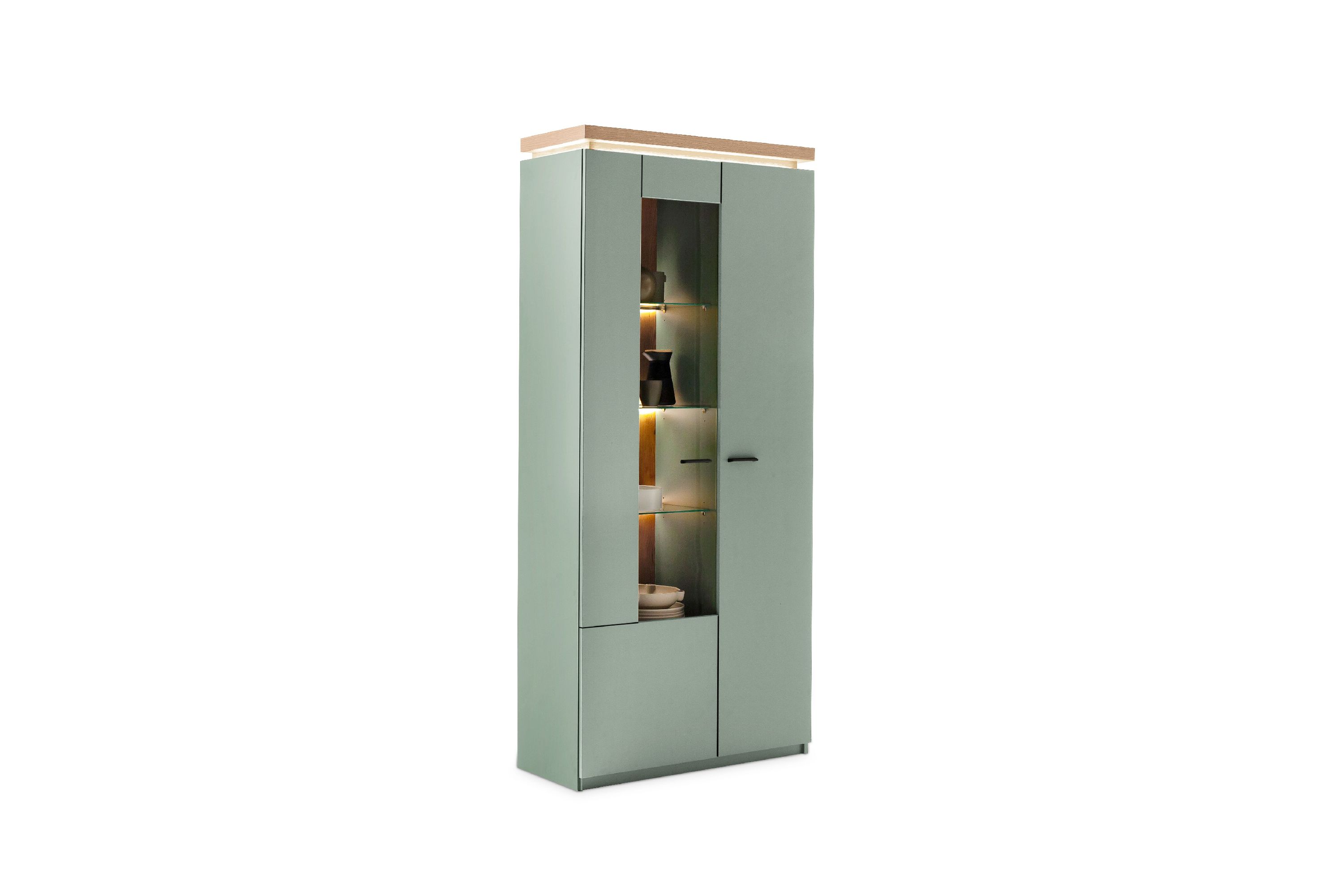 Vitrine DESPINA SALBEI | Vitrinen | Schränke & Regale | Möbel