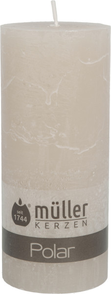 Stumpenkerze POLAR sand