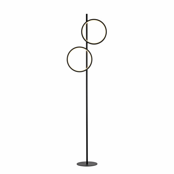 Stehleuchte MINI RITUS in schwarz aus Eisen