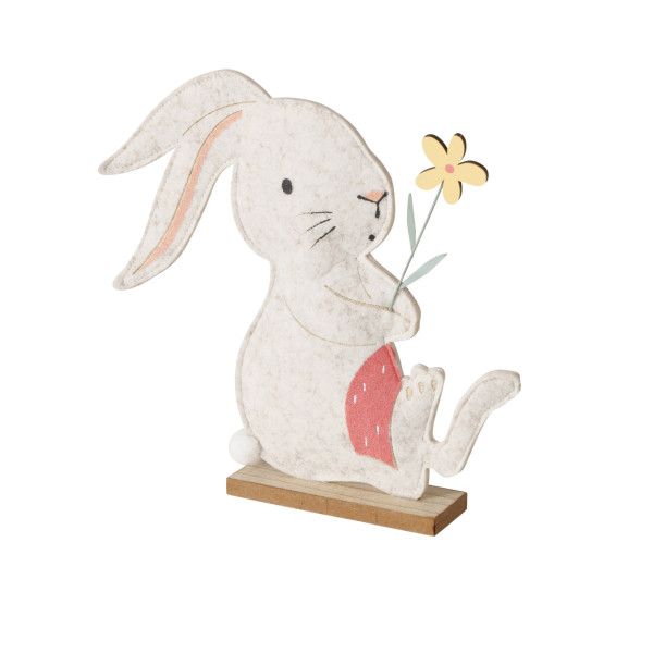 Dekofigur EASY in mehrfarbig aus Materialmix