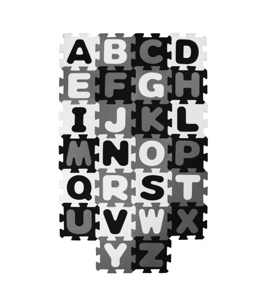 Puzzlematte ABC NORDIC in mehrfarbig aus Kunststoff