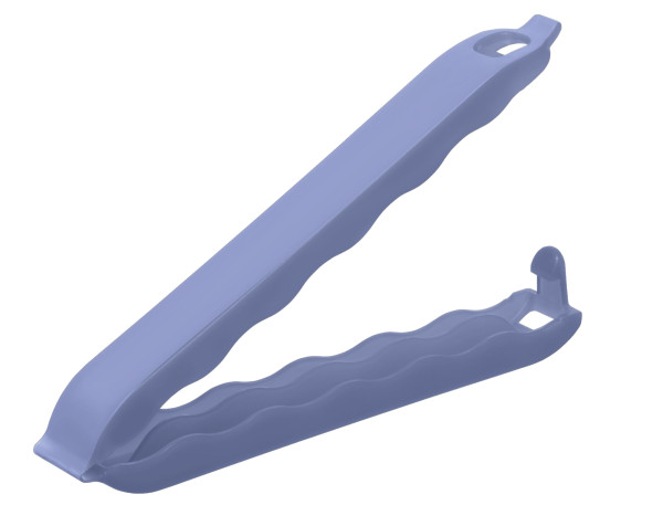 Verschlussclip-Set ONDA groß in blau aus Polypropylen