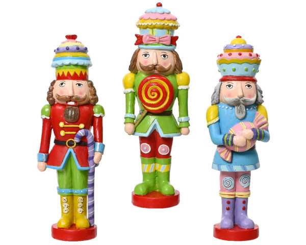 Nussknacker MULTI in mehrfarbig aus Polyresin