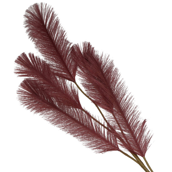 Kunstzweig FIBRE BRANCHES in DUNKELROT aus Kunststoff