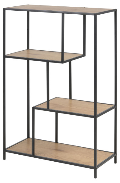 Regal SEAFORD in natur aus Materialmix