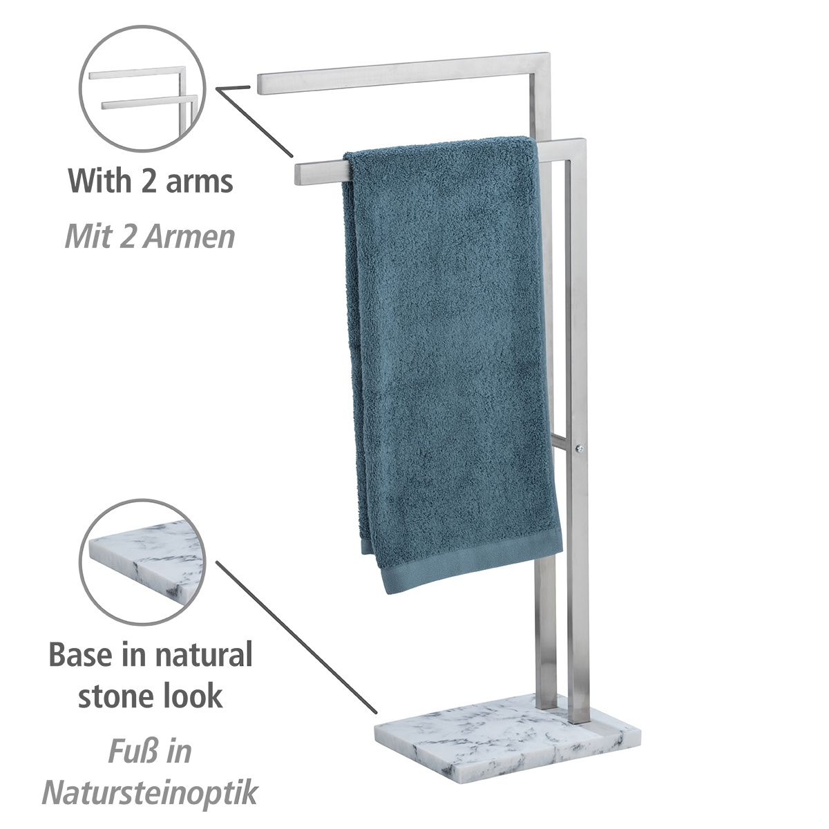 Handtuchhalter | bei | Badezimmer APRILIA Räume kaufen | | und günstig | online Polstermöbel Badaccessoires Handtuchständer