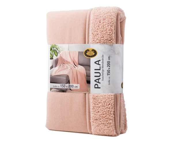 Decke PAULA altrosa