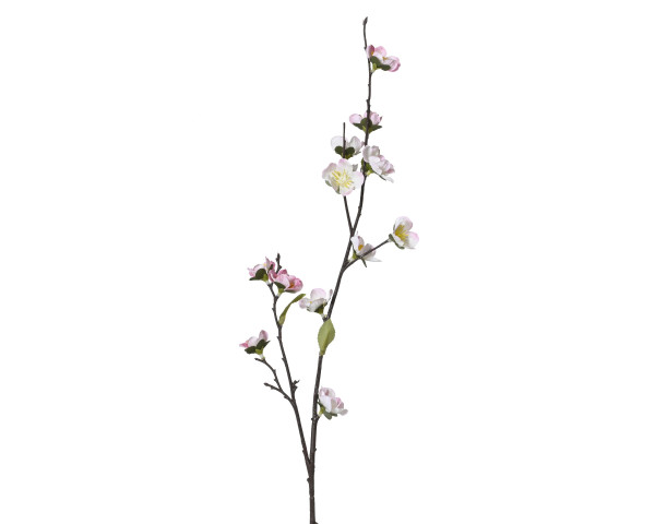 Kunstblume KIRSCHBLÜTE in rosa aus Polyester
