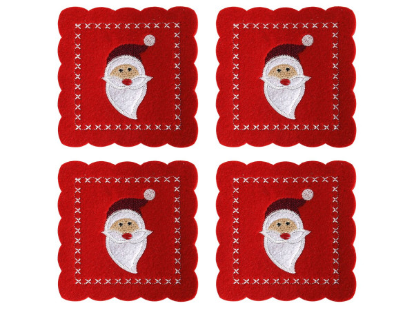 Untersetzer-Set HOLLY JOLLY